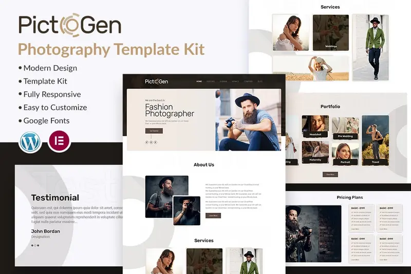 Mua Pictogen - Creative Photography Elementor Template Kit Tải Pictogen - Creative Photography Elementor Template Kit mới nhất