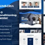 Mua Plumberia - Air Conditioning & HVAC Repair Service Elementor Pro Template Kit giá rẻ