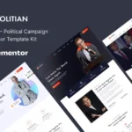 Tải Politian – Political Campaign & Elections Elementor Template Kit mới nhất