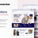 Tải Poofyco - Pet Rescue & Animal Shelter Elementor Template Kit mới nhất
