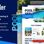 Tải Pooler - Swimming Pool Cleaning Services Elementor Pro Template Kit mới nhất