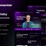 Mua Portaby - Freelancer Personal Portofolio Elementor Template Kit giá rẻ