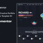Tải Portfoy - Portfolio Elementor Template Kit mới nhất