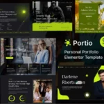 Tải Portio - Portfolio Elementor Template Kit mới nhất