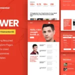 Mua Power - Personal CV Elementor Pro Template Kit giá rẻ
