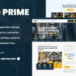 Prime - Industrial & Manufacturing Elementor Template Kit