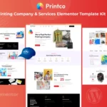 Tải Printco - Printing Company & Services Elementor Template Kit mới nhất