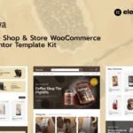Tải Qohwa - Coffee Shop & Store Ecommerce Elementor Pro Template Kit mới nhất