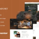 Mua Qomfort - Hotel Booking Elementor Template Kit giá rẻ