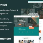 Tải Qrowd - Crowdfunding Projects & Charity Template Kit mới nhất