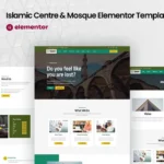 Qubsh - Islamic Centre & Mosque Elementor Template Kit