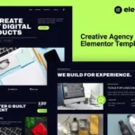 Tải Qudu - Creative Agency Elementor Pro Template Kit mới nhất