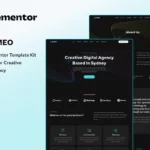 Tải Rameo - Dark Digital Agency Elementor Template Kit mới nhất