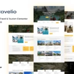 Ravelio - Adventure Travel & Tourism Elementor Template Kit
