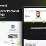 Tải Raymond - Freelancer Personal Portofolio Elementor Template Kit mới nhất