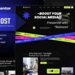 Reboost - Digital Marketing Agency Elementor Template Kit