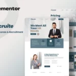 Mua Recruite - Human Resources & Recruitment Elementor Template Kit giá rẻ