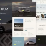 Tải Rexus - Electric Vehicles Elementor Template Kit mới nhất