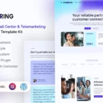 Mua Ringring - Call Center & Telemarketing Elementor Pro Template Kit giá rẻ