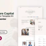 Tải RiXus - Venture Capital Elementor Template Kit mới nhất