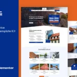 Tải Roofixer - Roofing Service Elementor Pro Template Kit mới nhất