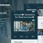 Mua Rovist - Virtual Assistant Service Elementor Template Kit giá rẻ