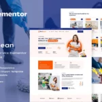Tải RoxClean - Cleaning Services Elementor Template Kit mới nhất