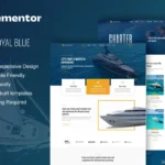 Mua RoyalBlue - Yacht Club & Boat Rental Elementor Template Kit giá rẻ