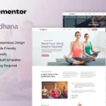 Tải Sadhana - Yoga Teacher & Studio Elementor Template Kit mới nhất