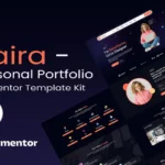 Mua Saira – Personal Portfolio Elementor Template Kit giá rẻ
