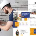 Mua Salford - Electrical & Electrician Service Company Elementor Pro Template Kit giá rẻ