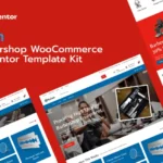 Tải Salun - Barbershop Tools & Equipments Store WooCommerce Elementor Pro Template Kit mới nhất