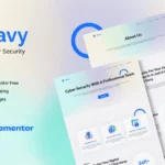 Tải Savy - Cyber Security Elementor Template Kit mới nhất