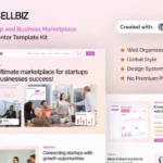 Mua Sellbiz - Startup and Business Marketplace Elementor Template Kit giá rẻ