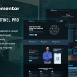 Mua Sentinel - Cyber Security Services Elementor Pro Template Kit giá rẻ