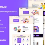Mua SeoMx - Seo & Digital Marketing Elementor Template Kit giá rẻ