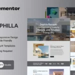 Mua Sephilla - Premier Villa Showcase Elementor Template Kit giá rẻ