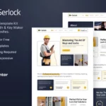 Tải Serlock – Key Maker & Locksmith Service Elementor Template Kit mới nhất