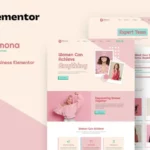 Mua Simona - Feminine Business Elementor Template Kit giá rẻ
