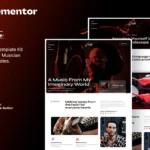 Mua Sinatra – Musician & Band Elementor Template Kit giá rẻ