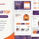Mua Smartop - Virtual Course Elementor Pro Template Kit giá rẻ