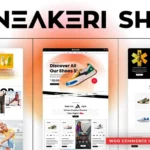 Sneakeri - Sports Shoes Store Elementor Pro Template Kit
