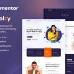 Mua Socialzy – Social Media Marketing Agency Elementor Template Kit giá rẻ