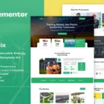 Mua Solarix - Solar & Renewable Energy Elementor Template Kit giá rẻ
