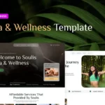 Tải Soulis – Spa Elementor Pro Template Kit mới nhất