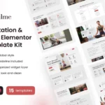 Tải Soulme Yoga Meditation & Wellness Mindfulness Elementor Template Kit mới nhất