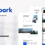 Tải Spark - Electrician Service Elementor Template Kit mới nhất