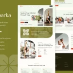 Sparka - Yoga Studio & Meditation Elementor Template Kit