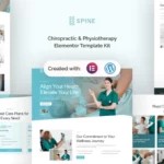Mua Spine - Chiropractic & Physiotherapy Elementor Template Kit giá rẻ
