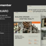 Tải Squaro – Modern Construction & Architect Elementor Template Kit mới nhất